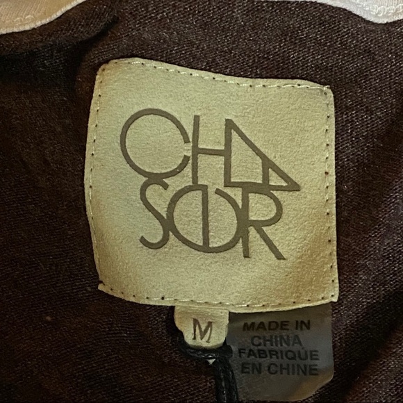 Chaser pink maroon color block tee size medium NWT - Picture 5 of 6